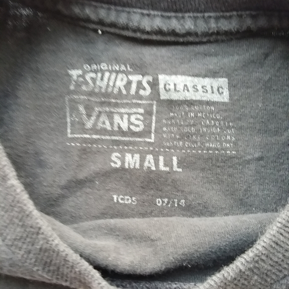 Vintage Vans Off the wall classic logo cotton tshirt - Picture 8 of 11